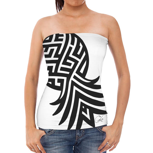 Strong Signaling Cake Tube Top Women's Long Tube Top (Model T84)
